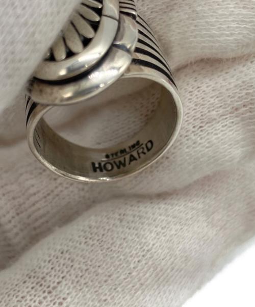 Howard Nelson（ハワードネルソン）Howard Nelson (ハワードネルソン) オーバル サンバースト リング シルバー サイズ:12-13号の古着・服飾アイテム
