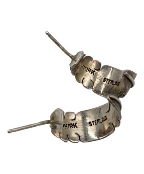 Michael Kirk（マイケルカーク）Michael Kirk (マイケルカーク) フェザーピアス2Ｐ シルバーの古着・服飾アイテム