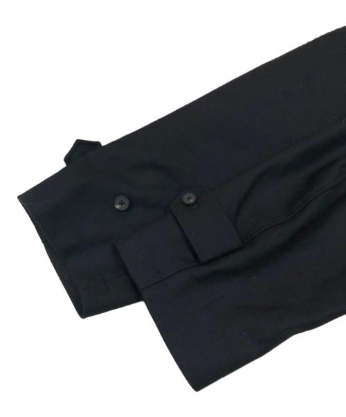 ssstein（シュタイン）ssstein (シュタイン) DOUBLE LAPELED DOUBLE BREASTED COAT ブラック サイズ:SIZE Mの古着・服飾アイテム
