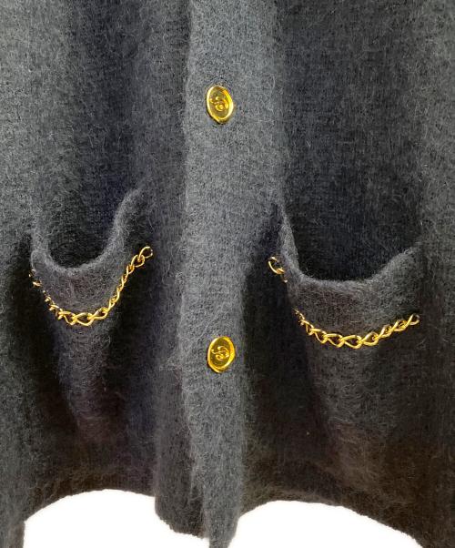 BED J.W. FORD（ベッドフォード）BED J.W. FORD (ベッドフォード) C-open collar チェーンニットパジャマシャツ ネイビー サイズ:１の古着・服飾アイテム