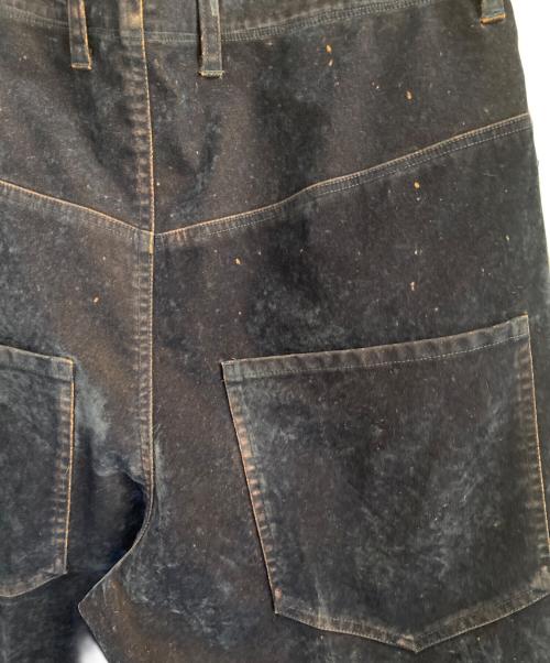 BED J.W. FORD（ベッドフォード）BED J.W. FORD (ベッドフォード) every (one)-Navy フロッキー5ポケットパンツ ネイビー サイズ:1の古着・服飾アイテム