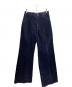 BED J.W. FORD（ベッドフォード）の古着「every (one)-Navy フロッキー5ポケットパンツ」｜ネイビー