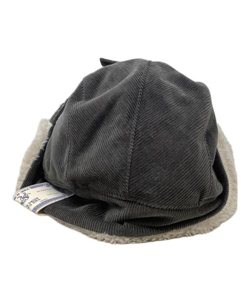 THE H.W.DOG&CO.（エイチダブリュードッグアンドコー）THE H.W.DOG&CO. (エイチダブリュードッグアンドコー) FLIGHT CAP　THE H.W.DOG&CO.（エイチダブリュードッグアンドコー）　D-01087 グレーの古着・服飾アイテム