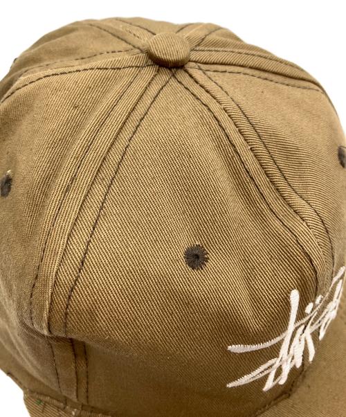 stussy（ステューシー）stussy (ステューシー) スナップバック キャップ ブラウンの古着・服飾アイテム