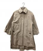 ADOREアドーア）の古着「コンパクトコットンストレッチコート」｜ベージュ