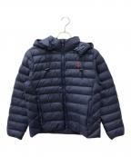 POLO RALPH LAURENポロ・ラルフローレン）の古着「ウォーターレジスタント パッカブル フーデッド ジャケット」｜ネイビー