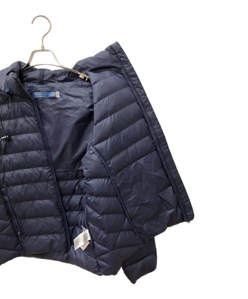 POLO RALPH LAUREN（ポロ・ラルフローレン）POLO RALPH LAUREN (ポロ・ラルフローレン) ウォーターレジスタント パッカブル フーデッド ジャケット ネイビー サイズ:Mの古着・服飾アイテム