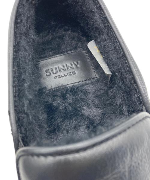 PELLICO SUNNY（ペリーコサニー）PELLICO SUNNY (ペリーコサニー) レザースリッポン ブラック サイズ:36の古着・服飾アイテム