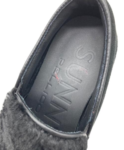 PELLICO SUNNY（ペリーコサニー）PELLICO SUNNY (ペリーコサニー) ファースエード スリッポン ブラック サイズ:36の古着・服飾アイテム