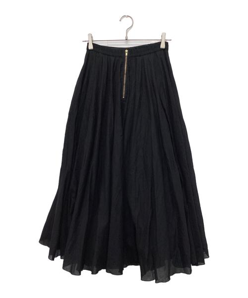 JENNE（ジェンヌ）JENNE (ジェンヌ) オードリールック フレアスカート ブラック サイズ:Mの古着・服飾アイテム