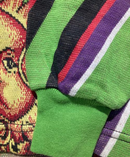 VERSACE JEANS COUTURE（ヴェルサーチ ジーンズクチュール）VERSACE JEANS COUTURE (ヴェルサーチ ジーンズクチュール) ニット グリーン サイズ:Ｌの古着・服飾アイテム