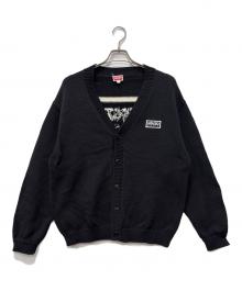 KENZO（ケンゾー）の古着「ニットカーディガン」｜ブラック