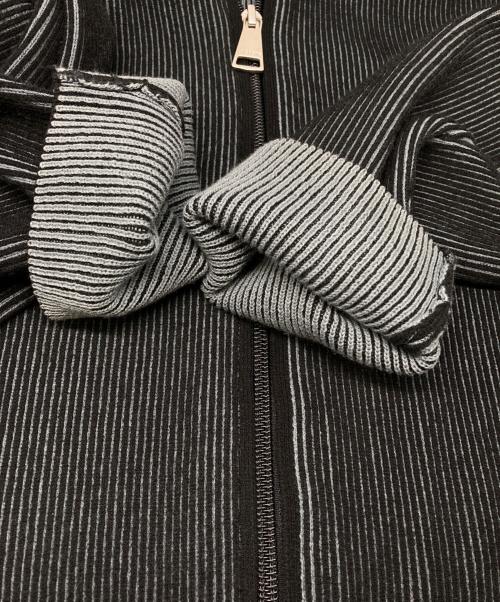 LACOSTE（ラコステ）LACOSTE (ラコステ) リブニットトラックジャケット ブラック サイズ:4の古着・服飾アイテム