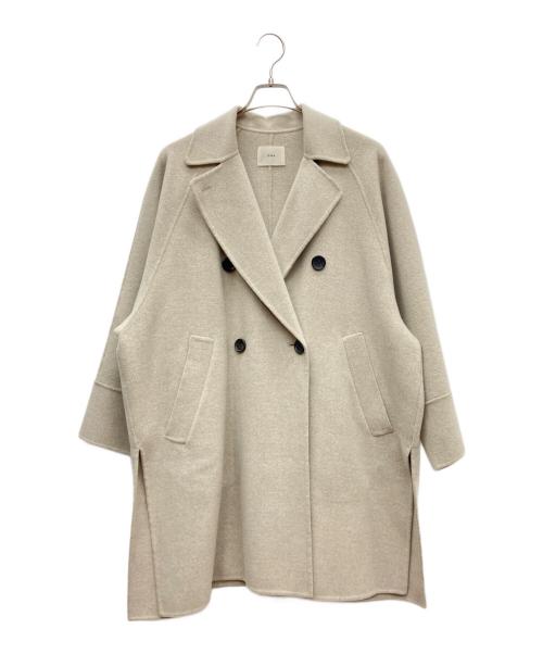 IENA（イエナ）IENA (イエナ) スーパー160ダブルフェイス オーバーコート ベージュ サイズ:SIZE 38の古着・服飾アイテム