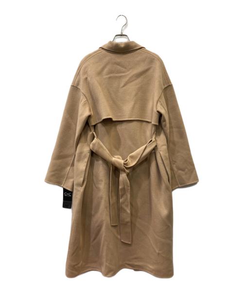 COUP DE CHANCE（クードシャンス）COUP DE CHANCE (クードシャンス) カシミヤ100%リバーコート ベージュ サイズ:M 未使用品の古着・服飾アイテム