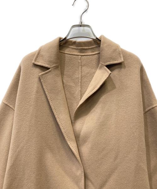 COUP DE CHANCE（クードシャンス）COUP DE CHANCE (クードシャンス) カシミヤ100%リバーコート ベージュ サイズ:M 未使用品の古着・服飾アイテム