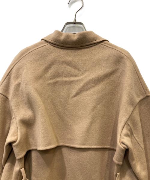 COUP DE CHANCE（クードシャンス）COUP DE CHANCE (クードシャンス) カシミヤ100%リバーコート ベージュ サイズ:M 未使用品の古着・服飾アイテム