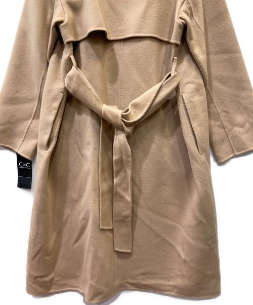 COUP DE CHANCE（クードシャンス）COUP DE CHANCE (クードシャンス) カシミヤ100%リバーコート ベージュ サイズ:M 未使用品の古着・服飾アイテム