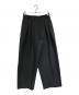 TODAYFUL（トゥデイフル）の古着「Bonding Wide Trousers」｜ダークグレー