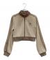 adidas（アディダス）の古着「CROP TRACK TOP」｜ブラウン