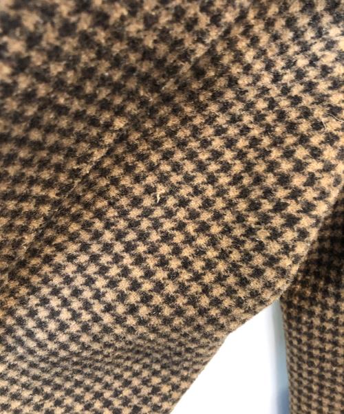 TODAYFUL（トゥデイフル）TODAYFUL (トゥデイフル) Over Check Coat ブラウン サイズ:36の古着・服飾アイテム