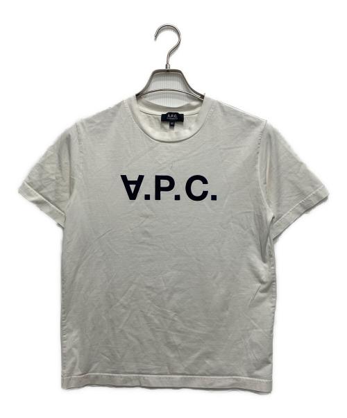 A.P.C.（アーペーセー）A.P.C. (アーペーセー) STANDARD GRAND VPC Tシャツ ホワイト サイズ:XSの古着・服飾アイテム