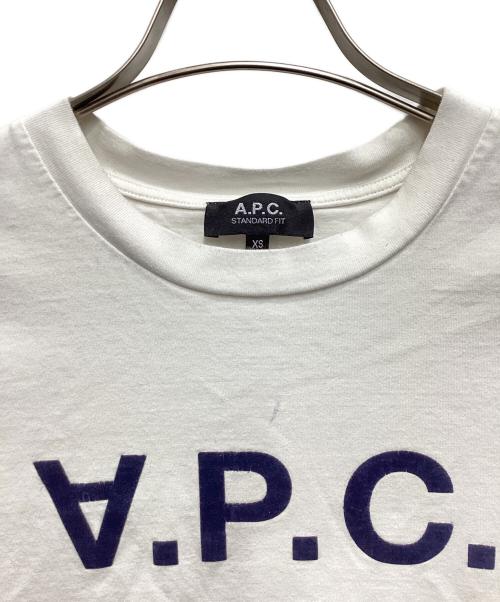 A.P.C.（アーペーセー）A.P.C. (アーペーセー) STANDARD GRAND VPC Tシャツ ホワイト サイズ:XSの古着・服飾アイテム