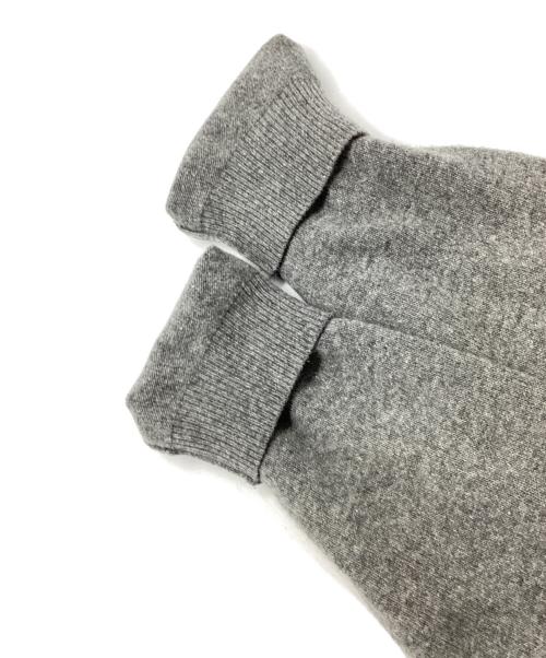 PRADA（プラダ）PRADA (プラダ) バックボタン ウールカシミヤニット グレー サイズ:40の古着・服飾アイテム
