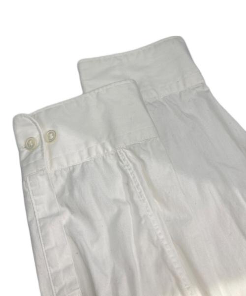 COMME des GARCONS COMME des GARCONS（コムデギャルソン コムデギャルソン）COMME des GARCONS COMME des GARCONS (コムデギャルソン コムデギャルソン) 裾フリルシャツ　RM-B021　AD2023 ホワイト サイズ:Sの古着・服飾アイテム