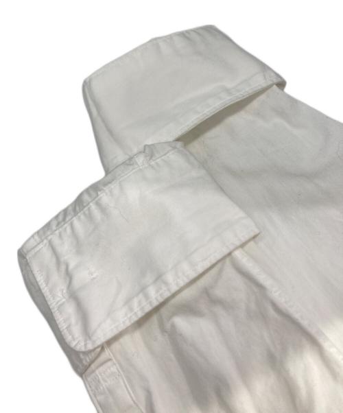 COMME des GARCONS COMME des GARCONS（コムデギャルソン コムデギャルソン）COMME des GARCONS COMME des GARCONS (コムデギャルソン コムデギャルソン) 裾フリルシャツ　RM-B021　AD2023 ホワイト サイズ:Sの古着・服飾アイテム