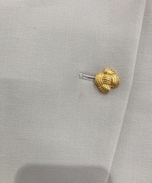 journal standard L'essage（ジャーナルスタンダード レサージュ）journal standard L'essage (ジャーナルスタンダード レサージュ) オーナメントボタン テーラーベスト　24011370030010 ベージュ サイズ:Freeの古着・服飾アイテム