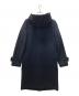 HYKE (ハイク) ダッフルコート ネイビー サイズ:2：8000円