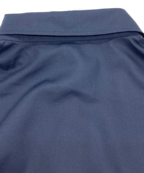 BARNEYS NEWYORK（バーニーズ・ニューヨーク）BARNEYS NEWYORK (バーニーズ・ニューヨーク) ロングスリーブシャツワンピース ネイビー サイズ:Fの古着・服飾アイテム