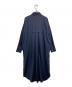 BARNEYS NEWYORK (バーニーズ・ニューヨーク) ロングスリーブシャツワンピース ネイビー サイズ:F：7000円