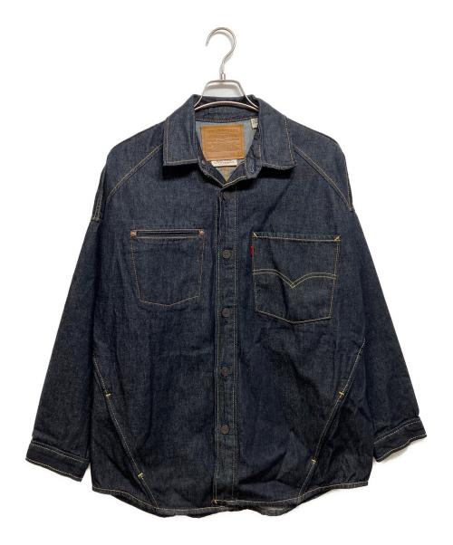 LEVI'S（リーバイス）LEVI'S (リーバイス) TWISTED シャツジャケット インディゴ サイズ:Sの古着・服飾アイテム