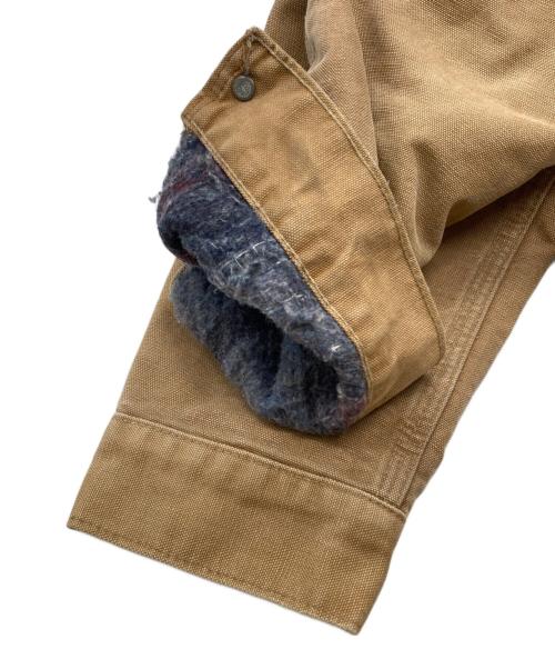 CarHartt（カーハート）CarHartt (カーハート) 襟切替ダック地トラッカージャケット ベージュ サイズ:下記参照の古着・服飾アイテム
