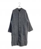 45Rフォーティファイブ・アール）の古着「アルル杢杢ニットのチロリアンコート　7102047」｜グレー
