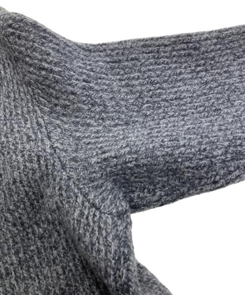 45R（フォーティファイブ・アール）45R (フォーティファイブ・アール) アルル杢杢ニットのチロリアンコート　7102047 グレー サイズ:2の古着・服飾アイテム