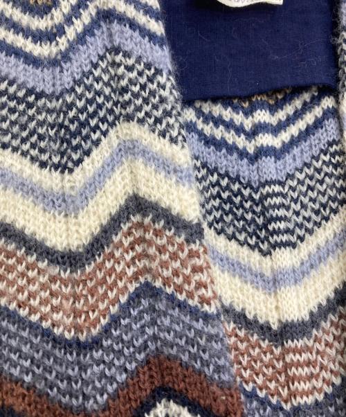 missoni（ミッソーニ）MISSONI (ミッソーニ) ウールカーディガン　イタリア製 マルチカラー サイズ:38の古着・服飾アイテム