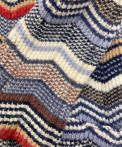 missoni（ミッソーニ）MISSONI (ミッソーニ) ウールカーディガン　イタリア製 マルチカラー サイズ:38の古着・服飾アイテム