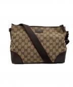 GUCCIグッチ）の古着「ショルダーバッグ」｜ブラウン