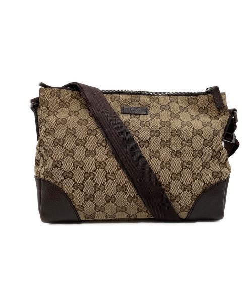 GUCCI（グッチ）GUCCI (グッチ) ショルダーバッグ ブラウンの古着・服飾アイテム