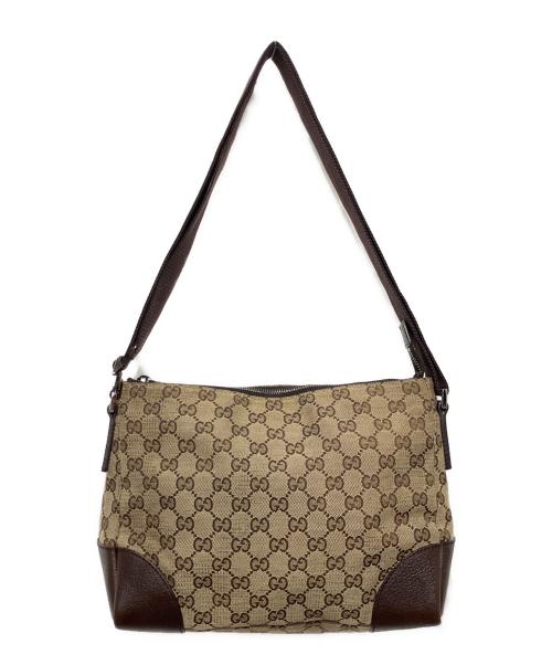 GUCCI（グッチ）GUCCI (グッチ) ショルダーバッグ ブラウンの古着・服飾アイテム