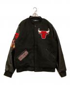 PRO STANDARDプロスタンダード）の古着「スタジャン」｜ブラック