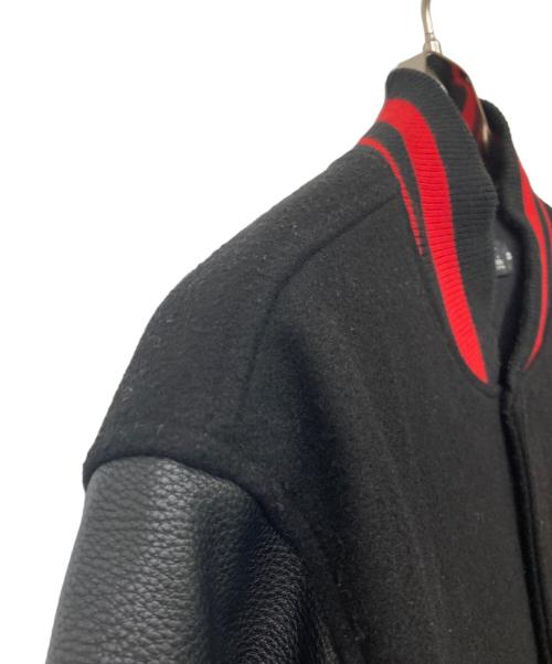 PRO STANDARD（プロスタンダード）PRO STANDARD (プロスタンダード) CHICAGO BULLS 袖切替スタジャン ブラック サイズ:２XLの古着・服飾アイテム