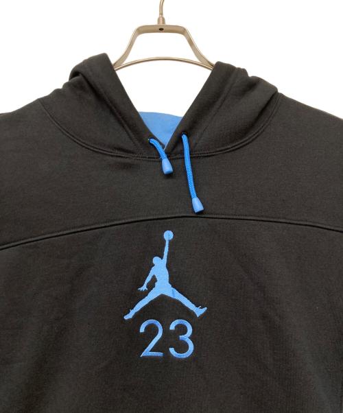 JORDAN（ジョーダン）JORDAN (ジョーダン) プルオーバーパーカー ブラック×ブルー サイズ:XLの古着・服飾アイテム