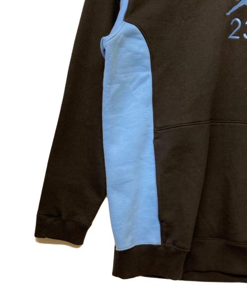 JORDAN（ジョーダン）JORDAN (ジョーダン) プルオーバーパーカー ブラック×ブルー サイズ:XLの古着・服飾アイテム