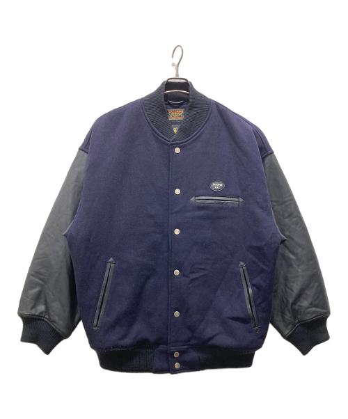 FAT（エフエーティー）FAT (エフエーティー) skookum (スクーカム) スタジャン ネイビー サイズ:JUMBOの古着・服飾アイテム