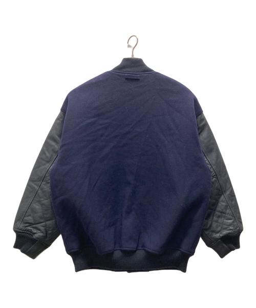 FAT（エフエーティー）FAT (エフエーティー) skookum (スクーカム) スタジャン ネイビー サイズ:JUMBOの古着・服飾アイテム