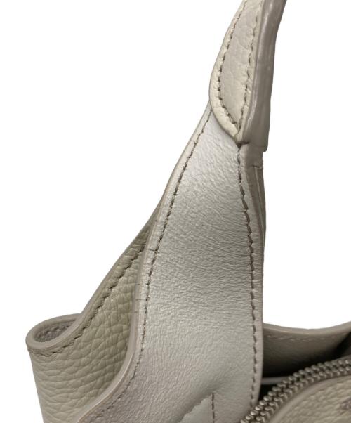 TOD'S（トッズ）TOD'S (トッズ) Tタイムレス ミニ 2WAY トートバッグ アイボリー サイズ:-の古着・服飾アイテム